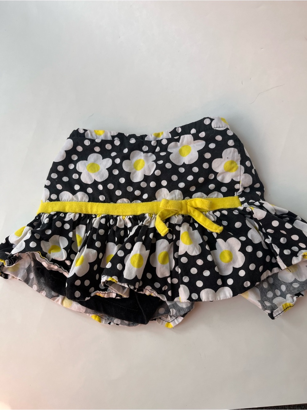 Toddler Girls Disney Store Girls Daisy Duck Floral Tiered Ruffle Skirt Size 2T